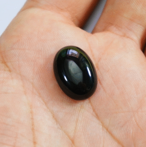Natural Agate- Black Aqeeq (Gram)