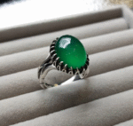 Natural Agate - Green Aqeeq Irani (Gram)