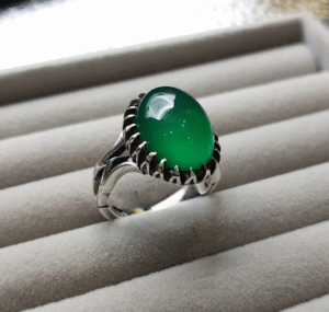 Natural Agate - Green Aqeeq Irani (Gram)