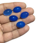 Natural Blue Aqeeq (Agate) – Premium Blue Gemstone (Gram)