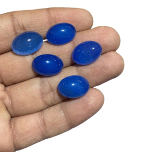 Natural Blue Aqeeq (Agate) – Premium Blue Gemstone (Gram)